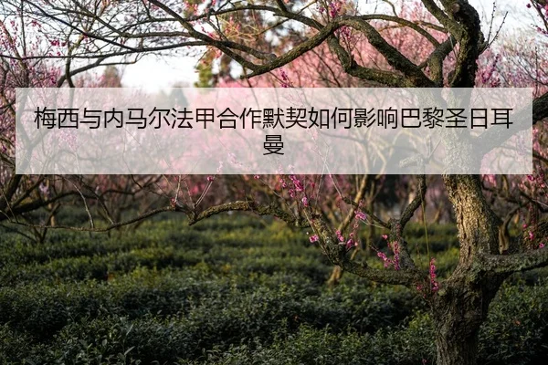梅西与内马尔法甲合作默契如何影响巴黎圣日耳曼